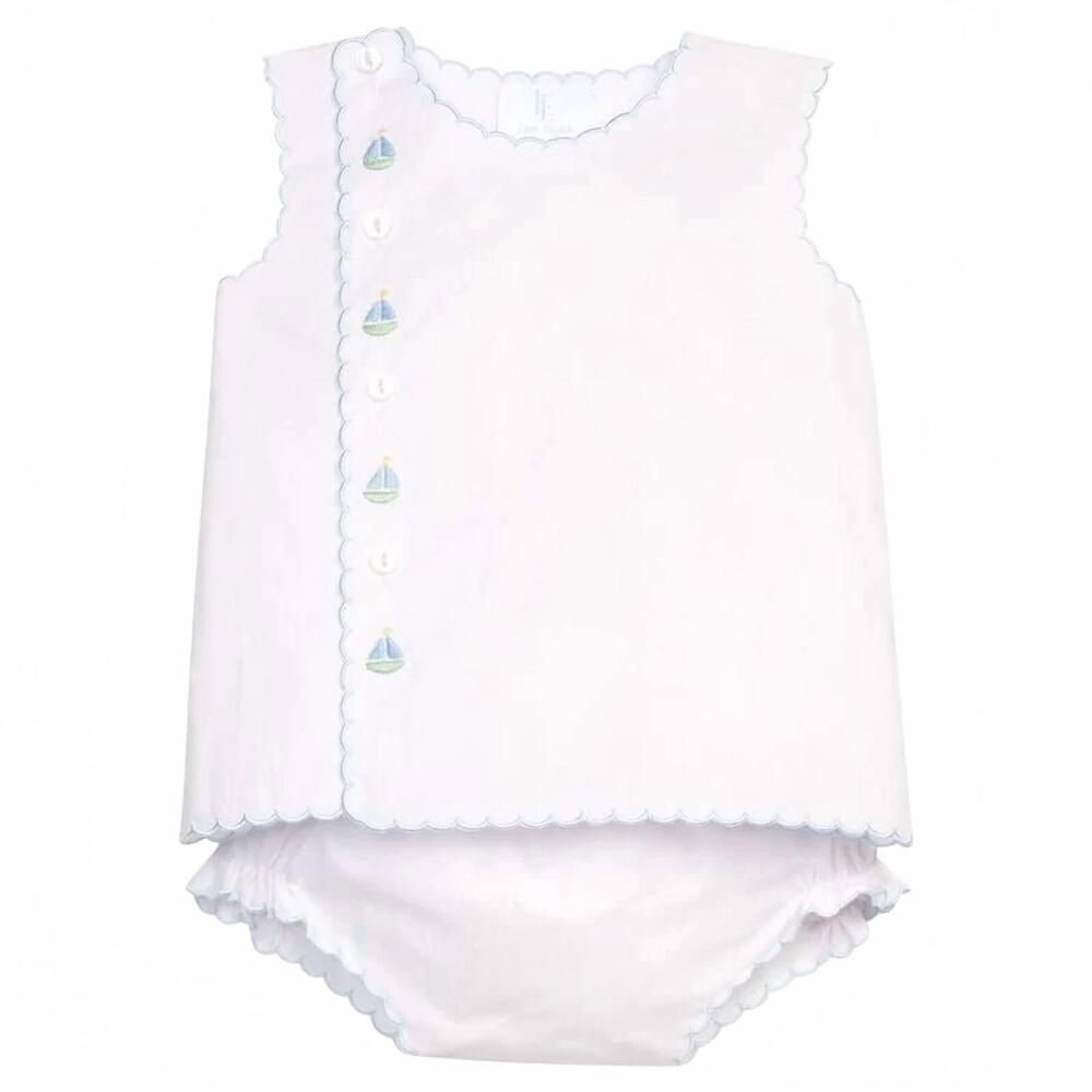 NEW LITTLE ENGLISH kids davis day set in sailboats